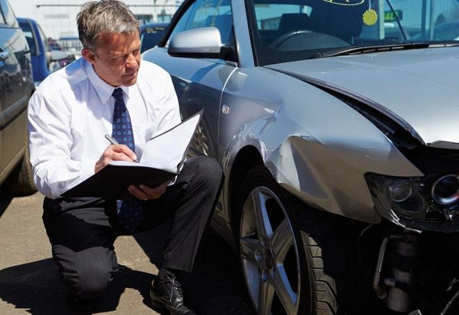 woman talking on the phone about car insurance